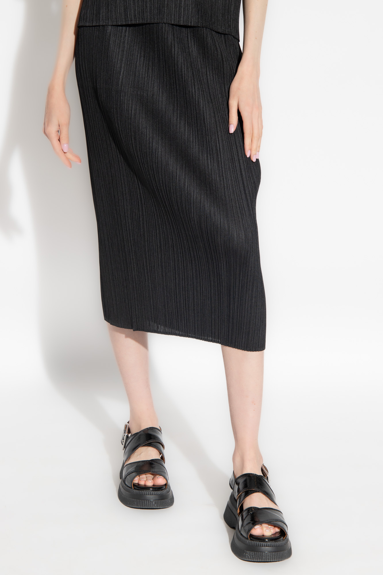 Black Pleated skirt Issey Miyake Pleats Please - Vitkac Canada